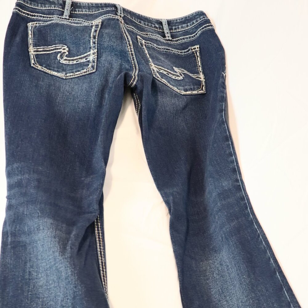 SUKI Bootcut Silver Jeans